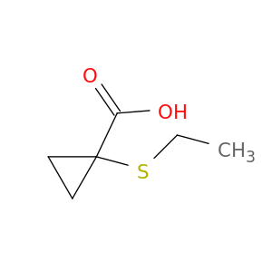 1-(ethylsulfanyl)cyclopropane-1-carboxylic acid