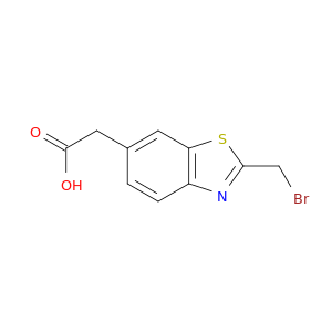 6-Benzothiazoleacetic acid, 2-(bromomethyl)-