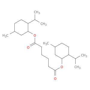 Hexanedioic acid, bis[5-methyl-2-(1-methylethyl)cyclohexyl] ester