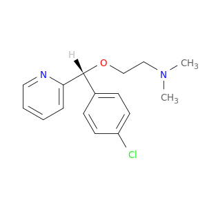 Ethanamine, 2-[(R)-(4-chlorophenyl)-2-pyridinylmethoxy]-N,N-dimethyl-