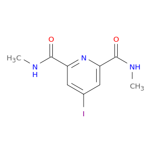 2,6-Pyridinedicarboxamide, 4-iodo-N,N'-dimethyl-
