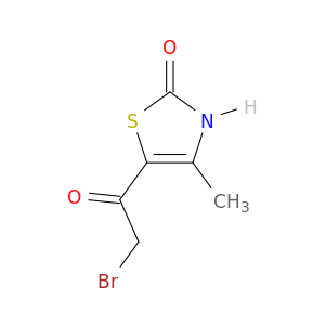 2(3H)-Thiazolone, 5-(bromoacetyl)-4-methyl-