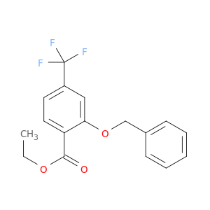 Ethyl 2-(benzyloxy)-4-(trifluoromethyl)benzoate