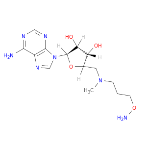 Adenosine, 5'-[[3-(aminooxy)propyl]methylamino]-5'-deoxy-