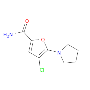 2-Furancarboxamide, 4-chloro-5-(1-pyrrolidinyl)-