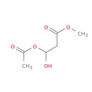 Propanoic acid, 3-(acetyloxy)-3-hydroxy-, methyl ester