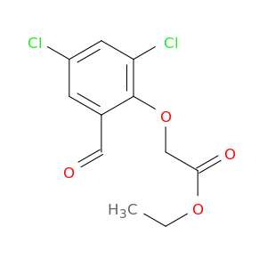 Acetic acid,2-(2,4-dichloro-6-formylphenoxy)-, ethyl ester