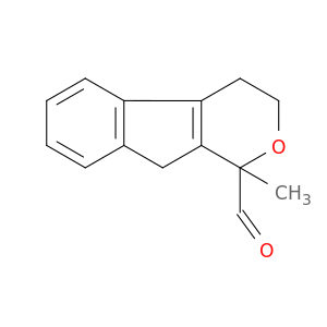 Indeno[2,1-c]pyran-1-carboxaldehyde, 1,3,4,9-tetrahydro-1-methyl-