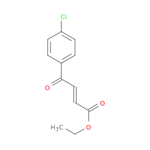 2-Butenoic acid, 4-(4-chlorophenyl)-4-oxo-, ethyl ester, (E)-