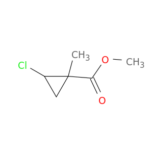 Cyclopropanecarboxylic acid, 2-chloro-1-methyl-, methyl ester