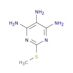 2-甲硫基-4,5,6-三氨基嘧啶