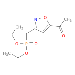 Phosphonic acid, [(5-acetyl-3-isoxazolyl)methyl]-, diethyl ester
