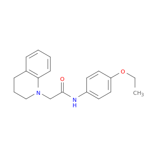 1(2H)-Quinolineacetamide, N-(4-ethoxyphenyl)-3,4-dihydro-
