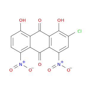 9,10-Anthracenedione, 2-chloro-1,8-dihydroxy-4,5-dinitro-