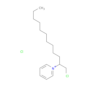 Pyridinium, 1-[1-(chloromethyl)undecyl]-, chloride