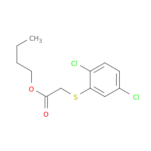 Acetic acid, [(2,5-dichlorophenyl)thio]-, butyl ester