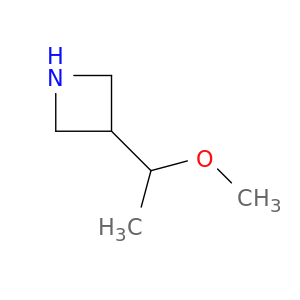 3-(1-Methoxyethyl)azetidine hcl