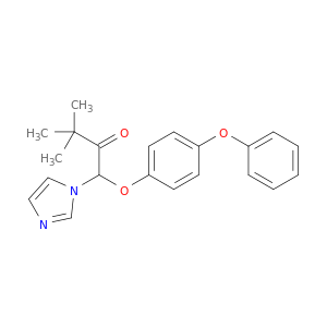 2-Butanone, 1-(1H-imidazol-1-yl)-3,3-dimethyl-1-(4-phenoxyphenoxy)-