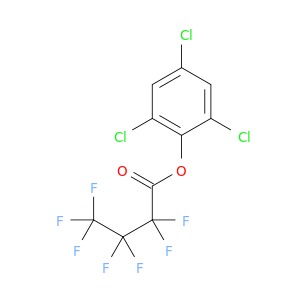 Butanoic acid, heptafluoro-, 2,4,6-trichlorophenyl ester