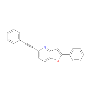 Furo[3,2-b]pyridine, 2-phenyl-5-(phenylethynyl)-
