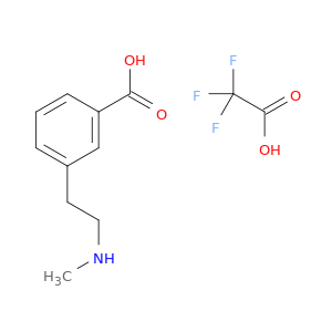 2,2,2-Trifluoroacetic acid compound with 3-(2-(methylamino)ethyl)benzoic acid (1:1)