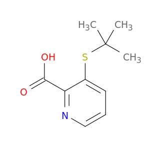 3-[(1,1-二甲基乙基)硫代]-2-吡啶羧酸