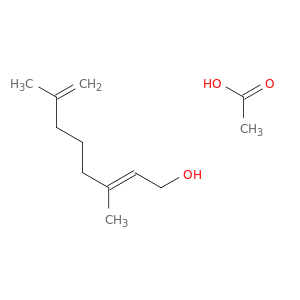 2,7-Octadien-1-ol, 3,7-dimethyl-, acetate, (E)-