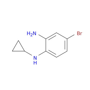 4-Bromo-1-N-cyclopropylbenzene-1,2-diamine