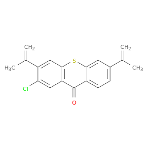 9H-Thioxanthen-9-one, 2-chloro-3,6-bis(1-methylethenyl)-
