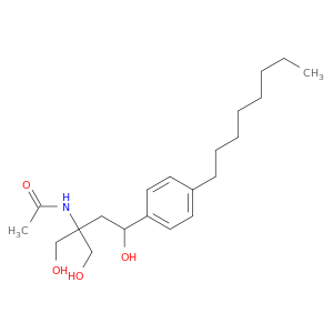 N-[3-羟基-1,1-双(羟甲基)-3-(4-辛基苯基)丙基]乙酰胺