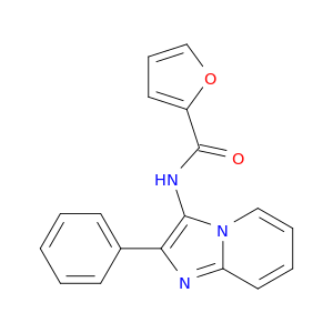 2-Furancarboxamide, N-(2-phenylimidazo[1,2-a]pyridin-3-yl)-