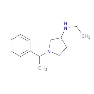N-Ethyl-1-(1-phenylethyl)pyrrolidin-3-amine