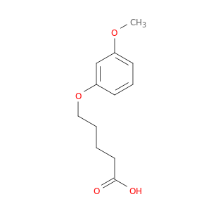 Pentanoic acid, 5-(3-methoxyphenoxy)-