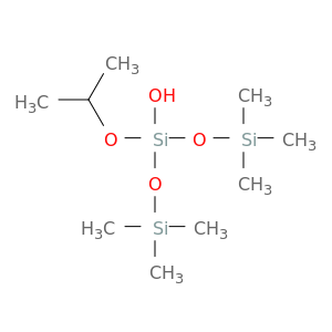 3-Trisiloxanol, 1,1,1,5,5,5-hexamethyl-3-(1-methylethoxy)-