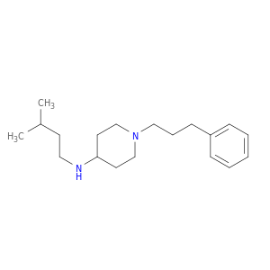 4-Piperidinamine, N-(3-methylbutyl)-1-(3-phenylpropyl)-