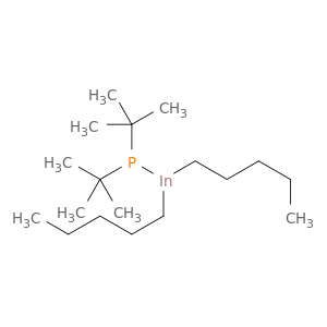 Indium, [bis(1,1-dimethylethyl)phosphino]dipentyl-