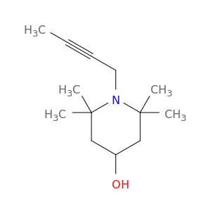 4-Piperidinol, 1-(2-butynyl)-2,2,6,6-tetramethyl-