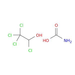 Ethanol, 1,2,2,2-tetrachloro-, carbamate