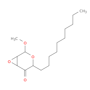 3,7-Dioxabicyclo[4.1.0]heptan-5-one, 4-decyl-2-methoxy-