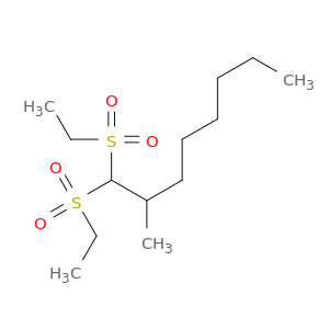 1,1-bis(ethylsulfonyl)-2-methyloctane