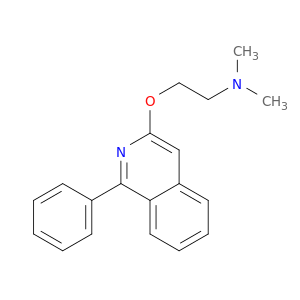 Ethanamine, N,N-dimethyl-2-[(1-phenyl-3-isoquinolinyl)oxy]-