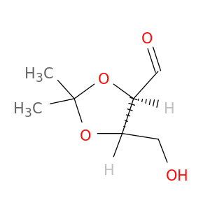 1,3-Dioxolane-4-carboxaldehyde, 5-(hydroxymethyl)-2,2-dimethyl-, cis-