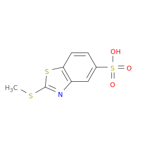 5-Benzothiazolesulfonicacid, 2-(methylthio)-