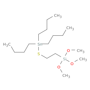 2-Oxa-6-thia-3-sila-7-stannaundecane, 7,7-dibutyl-3,3-dimethoxy-