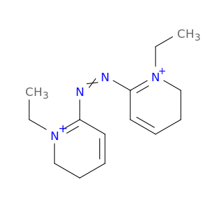 Pyridinium, 2,2'-azobis[1-ethyl-5,6-dihydro-