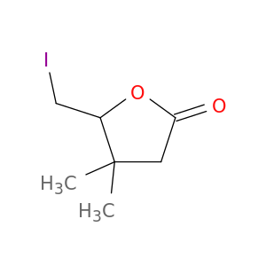 2(3H)-Furanone, dihydro-5-(iodomethyl)-4,4-dimethyl-