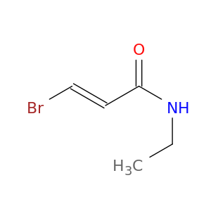 2-Propenamide, 3-bromo-N-ethyl-, (E)-