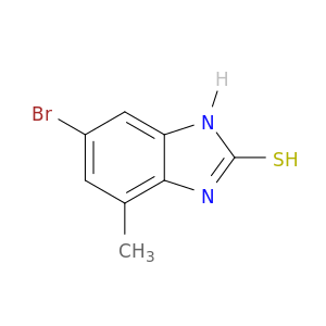 2H-Benzimidazole-2-thione,6-bromo-1,3-dihydro-4-methyl-