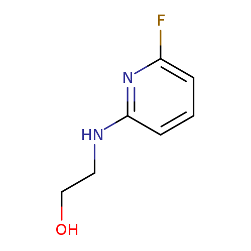 2-((6-Fluoropyridin-2-yl)amino)ethanol