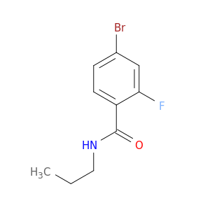 4-Bromo-2-fluoro-N-propylbenzamide